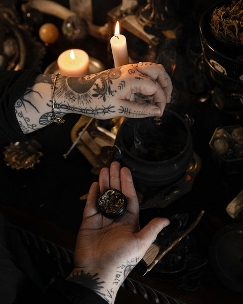 Custom Mourning incense Ritual