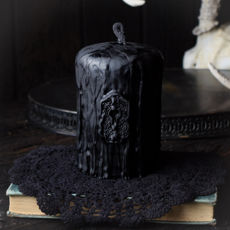 Threshold Altar Pillar Beeswax Candle
