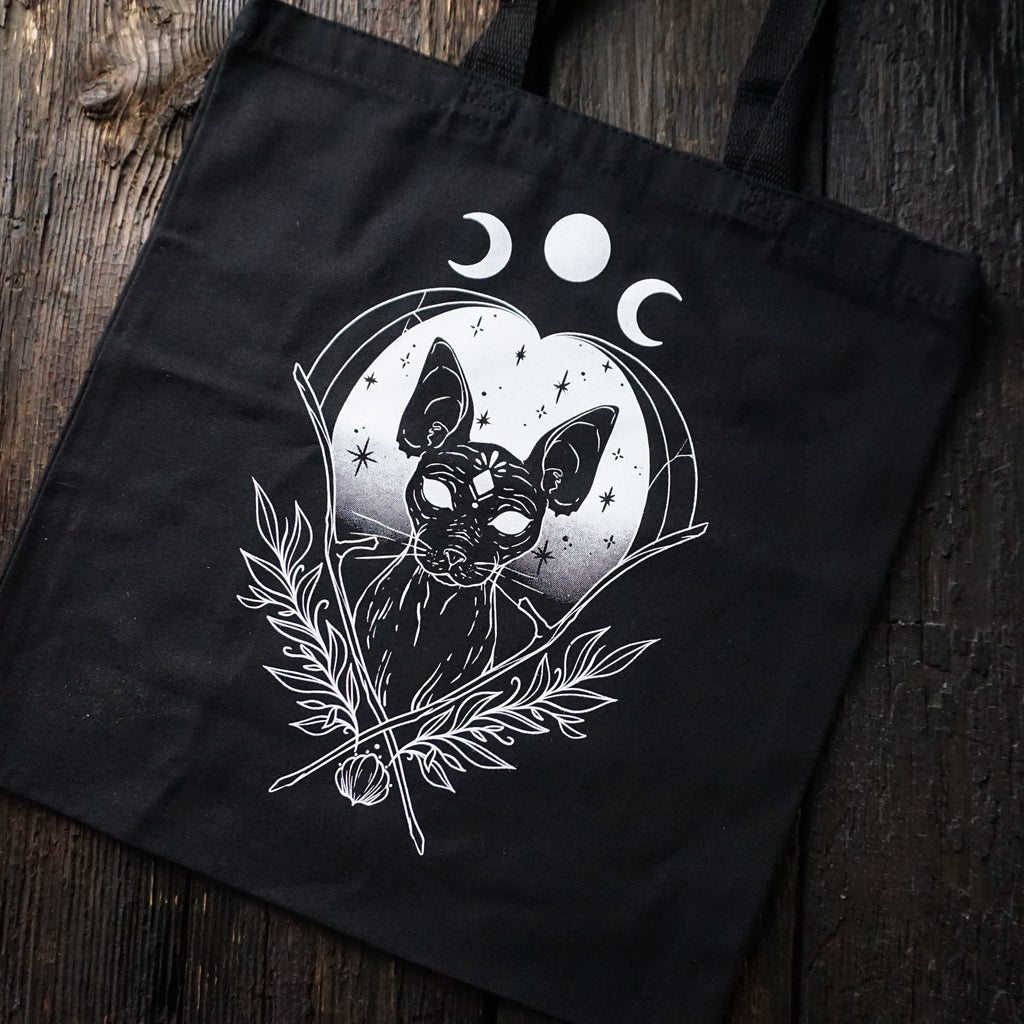 Witch Cat Tote