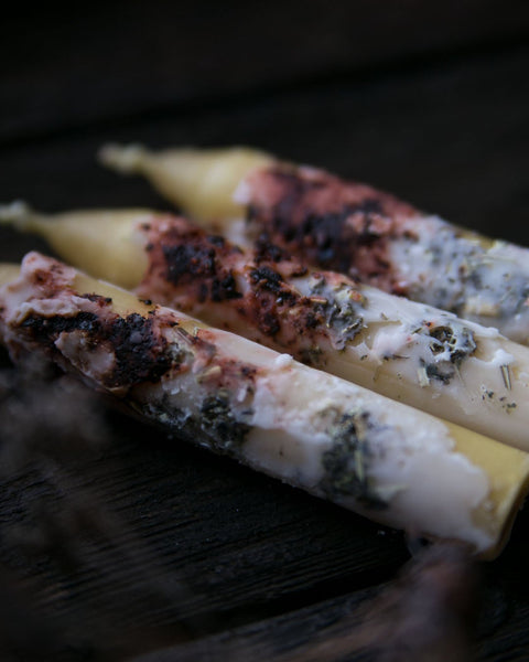 Botanical Altar Candles