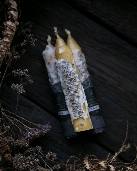 Botanical Altar Candles