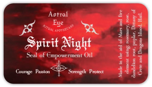 Spirit Night Seal of Empowerment Oil
